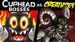 What if CUPHEAD BOSSES Were FOLKLORE CREATURES?! (Lore & Speedpaint)