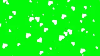 Hearts Green Screen Effects || Green Screen Love Effects