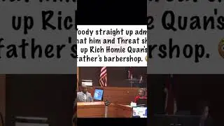 WOODY ADMITS TO SHOOTING UP RICH HOMIE QUANS FATHER’s BARBERSHOP 💈 #bnb #podcast #yslwoody #ysl