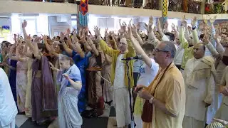 Kirtan with HH Niranjana Swami || Kiev || Gaura Purnima @NiranjanaSwamiOfficial