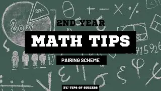 2nd Year Mathematics Pairing Scheme 2023 all Boards || Tips of Success