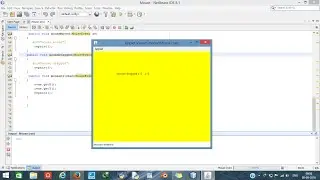 Mouse Events In Java