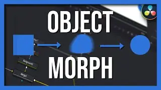 Object Morph Transition in Davinci Resolve Fusion