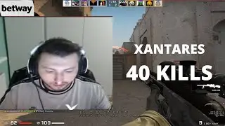 When XANTARES plays FACEIT (40 frag game), FPL player plays Faceit 40 kills!!