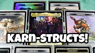 Urza, Chief Artificer Deck Tech - KARNSTRUCTION WORKER