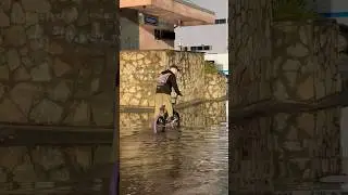 Чуть не утонул на бмх