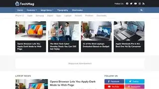 TechMag Blogger Template. | blog-templates.com