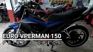 2020 EURO VPERMAN 150 | PRICE SPECS