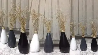 Akrilik Boya ile Şişe Boyama | Soda Şişesi Nasıl Boyanır | Aleyna