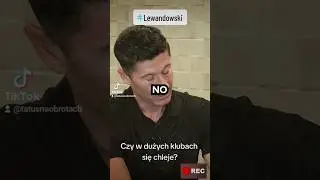 Wywiad Lewandowskiego: Czy w dużych klubach się chleje? #lewandowski #eleven #meczyki #alkohol