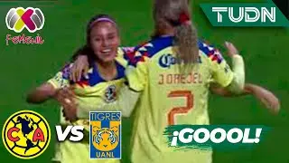 ¡LUEBBERT no perdonó y ganan las ÁGUILAS! | América 1-0 Tigres | Liga Mx Femenil-CL2024 Semis | TUDN