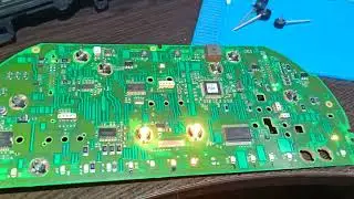 щиток приборов vito 638 с помирающим процессором. процессор нужно заменить