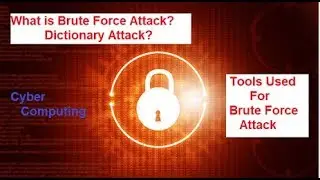 what is brute force attack | Tools used for brute force password cracking Methods