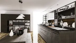 3ds max render - 3ds max vray render - vray settings - Interior rendering with vray 3.4 for 3ds max