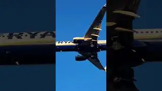 RYANAIR 737-800 ✈️ #airport #lisboa #shorts
