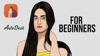 Autodesk Sketchbook Editing - DIGITAL ART || Digital art for Beginners (Step by step Tutorial)