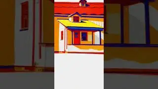 a hut scenery evolution ai #viral #art #artificialintelligenceart #3d