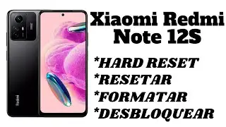 Dr.Celular - Xiaomi Redmi Note 12S - Hard Reset - Resetar - Formatar - Desbloquear