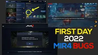 2022 FIRST DAY MIR4 BUGS
