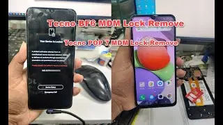 Tecno BF6 MDM Lock Remove