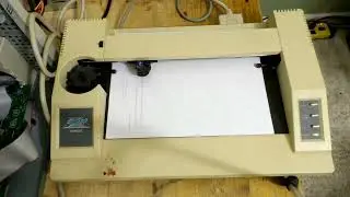 Enter Computer Sweet-P SP600 Personal Pen Plotter rendering Windows printer test page