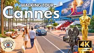 CANNES, France WALKING TOUR | Experience the city like a movie star 🎬⭐