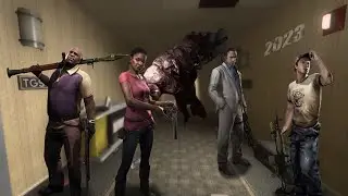 Как играется left 4 dead 2 в 2023 году / прохождение с другом