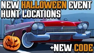 !!NEW!! 2023 Halloween Event Hunt Locations + New Code | Midnight Racing: Tokyo