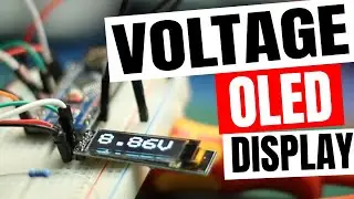 DIY Arduino Voltage Display OLED Display Tutorial