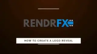 How To Create A Logo Reveal Using RendrFX - Intro Maker