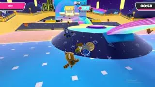 Fall Guys new map play basketball