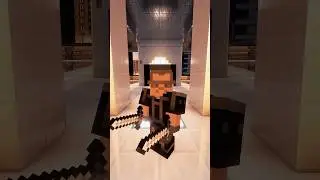 Minecraft: Blade Armor Trim #blade #marvel #minecraft #shorts