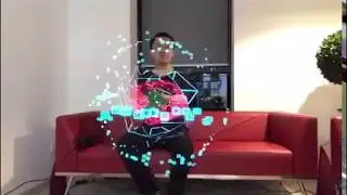 3D Hologram Display Fan 100CM Size 512x512 Resolution