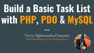 Connecting to MySQL Database with PDO (PHP With PDO 3 of 30)