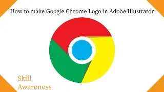 How to make Google Chrome logo in Adobe Illustrator