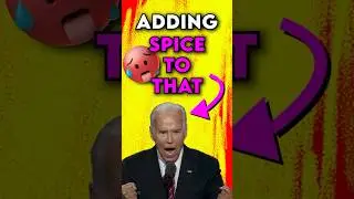 Joey B gettin wild 😳😨 #shorts #funny #edit #joebiden #addalittlespice