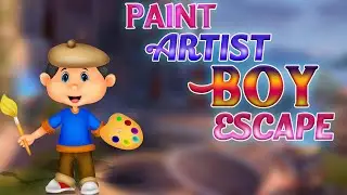 G4K Paint Artist Boy Escape Game Walkthrough