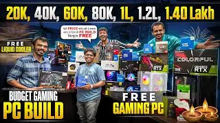 All Budget Pc Build In Mumbai | Gaming Pc Build in Mumbai | 20k to 1.5 lakh Pc Build lamington road