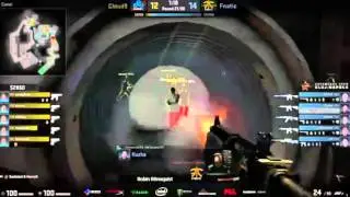 Flusha vs C9 DH Open 2015 1 vs 5 #csgo #HD