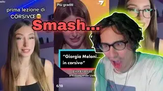 “TIKTOKER CHE PARLA SOLO IN CORSIVO VA IN TELEVISIONE”