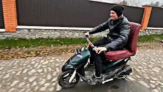 🤑ТЮНИНГ СКУТЕРА XONDA DIO 35🤑 😁САЛОН ИЗ АЛЬКАНТАРЫ😎