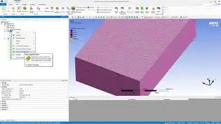 (Ansys) Course 11: 152   Mesh generation for CFD analysis part in workbench