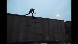 Unknown Train jumper!