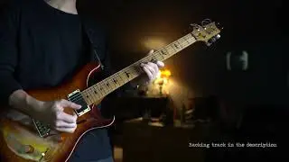 Slow blues backing track with a wannabe Jeff Beck-style guitar improvisation