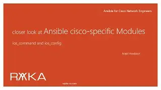 7. ansible cisco ios modules