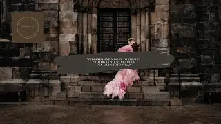 wild pink - a wet and rainy photo shoot at the Cathedral of Lund