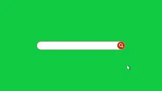 Google Search Bar Green Screen