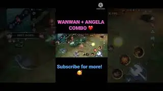 WANWAN SAVAGE WITH ANGELA! | Mobile Legends