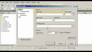 FTP - Configuring your website in WinSCP