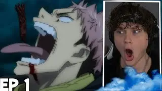JUJUTSU KAISEN IS INSANE!! || Jujutsu Kaisen REACTION: Episode 1